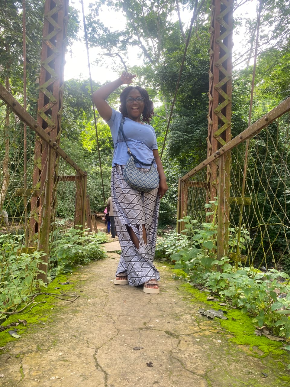 Tourist exploration of Osun Sacred Grove
